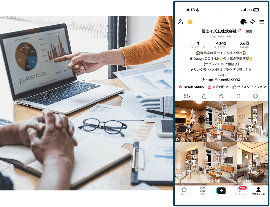 SNSをフル活用した独自のマーケティング戦略